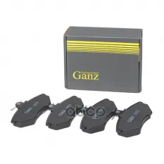 Колодки тормозные передние для AD 80 (87-94)/A4 1.6 TDI/CHERY Tiggo GANZ GIJ09313 GANZ арт. GIJ09313