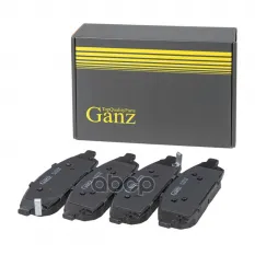 КОЛОДКИ ТОРМОЗНЫЕ ПЕРЕДНИЕ ДЛЯ JEEP GRAND CHEROKEE II-III 04-10 GANZ GIJ09328 GANZ арт. GIJ09328