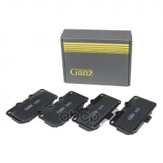 Колодки тормозные передние для SUBARU IMPREZA (1993-1996) GANZ GIJ09337 GANZ арт. GIJ09337