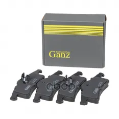 КОЛОДКИ ТОРМОЗНЫЕ ЗАДНИЕ ДЛЯ JEEP CHEROKEE/GRAND CHEROKEE II 99-05 GANZ GIJ07134 GANZ арт. GIJ07134