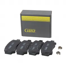 Колодки тормозные передние для SUZUKI WAGON R+ 98-00 1.0/1.2 GANZ GIJ09363 GANZ арт. GIJ09363