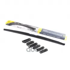 ЩЕТКА СТЕКЛООЧИСТИТЕЛЯ ЗИМНЯЯ 650 ММ КАРКАСНАЯ 1 ШТ GANZ WINTER GIS01043 (8 АДАП GANZ арт. GIS01043