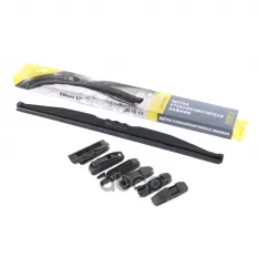 Щетка стеклоочистителя зимняя 430 мм каркасная 1 шт GANZ Winter GIS01049 (8 адаптеров) GANZ арт. GIS01049