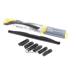 Щетка стеклоочистителя зимняя 380 мм каркасная 1 шт GANZ Winter GIS01050 (8 адаптеров) GANZ арт. GIS01050