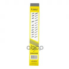 Щетка стеклоочистителя задняя 380 мм каркасная 1 шт GANZ GIS01058 (10 адаптеров) GANZ арт. GIS01058