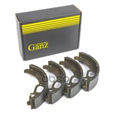 Колодки тормозные задние (барабанные) (ABS) для ВАЗ 1118, 2170, 2190-92 GANZ GRJ07002 GANZ арт. GRJ07002