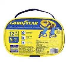 Трос буксировочный с шаклами Goodyear 12 тонн, 5 метров GOODYEAR арт. GY004007