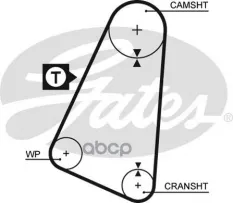 (8595-15015) Ремень ГРМ Gates арт. 5015