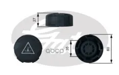 (7410-30093) Крышка Gates арт. RC247
