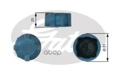 (7410-30062) Крышка Gates арт. RC220