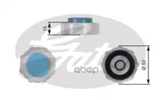 (7410-30063) Крышка расширительного бачка Renault Gates арт. RC221