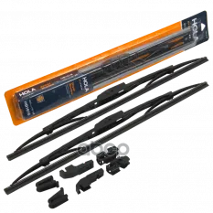 Щетки стеклоочистителя 400/400 мм каркасная комплект 2 шт HOLA WIPER BLADE HB1616 HOLA арт. HB1616