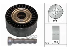 532 0433 10_Ролик приводного ремня Citroen Berlingo,Jumpy,Xsara,Fiat Scudo,Peugeot 206,306,Expert,Partner 1.9D 09.96-- Ina арт. 532043310