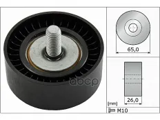 Ролик руч.ремня AUDI A3/VW PASSAT 2.3VR5,3.2FSI INA 532 0479 10 (022 145 276 C) Ina арт. 532 0479 10