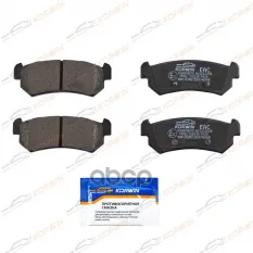 Колодки тормозные зад. Chevrolet Lacetti (J200) 05-/Nubira 05-/Daewoo Gentra 13- KORWIN арт. KWBP0075