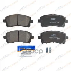 Колодки тормозные перед. Subaru Forester (SF) -02/Impreza -09/Legacy II-IV 94- KORWIN арт. KWBP0422