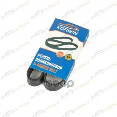 Ремень приводной (EPDM) 6PK1020 VAZ 2190 GRANTA/PEUGEOT 3008 09-16 KORWIN арт. KWMH0054