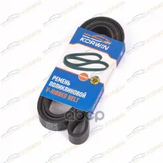 Ремень приводной (EPDM) 6PK1830 MITSUBISHI LANCER IX/OUTLANDER/BMW 3 E90 KORWIN арт. KWMH0055