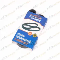 Ремень приводной (EPDM) 6PK1005 SKODA RAPID 1.2/1.4TSI 12- KORWIN арт. KWMH0084