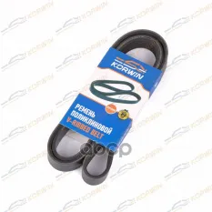 Ремень приводной (EPDM) 6PK1550 Chevrolet Cruze (09-) 1.6i/1.8i с A/C KORWIN арт. KWMH0148