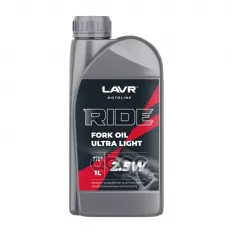 Вилочное масло RIDE Fork oil 2 5W  1 л LAVR арт. ln7781