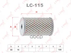Фильтр г/у руля LYNXauto арт. LC-115