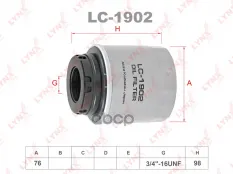 Фильтр масляный LYNX LC-1902 (03C115561D) LYNXauto арт. LC-1902