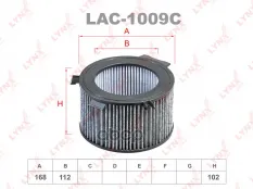 Фильтр салонный LYNX LAC-1009C (703819989) LYNXauto арт. LAC1009C
