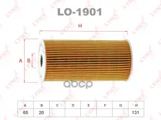 Фильтр масляный LYNX LO-1901 (26320-2F000) LYNXauto арт. LO1901