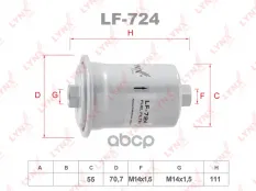 Фильтр топливный LYNX LF-724 (3191134000) LYNXauto арт. LF724