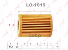 Фильтр масляный GREAT WALL Poer 2.0 21> LYNXauto арт. lo-1015