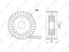 Ролик натяжной приводного ремня VAG A3/Octavia II/Golf VI/Passat B7/Tiguan LYNXauto PB-5202 LYNXauto арт. PB-5202