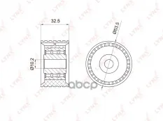 Ролик ГРМ LYNX PB-3028 (1307000Q0L) LYNXauto арт. PB-3028