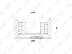 Ролик натяжителя CITROEN Jumper 2.8D 00>, FIAT Ducato 2.5D-2.8D 94>, IVECO Daily I-III 2.5D-2.8D >06< OPEL Movano 2.5D 98-00, PEUGEOT Boxer 2.8D 00>,M
