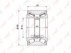 Подшипник ступицы LYNXauto WB-1402 LYNXauto арт. WB-1402
