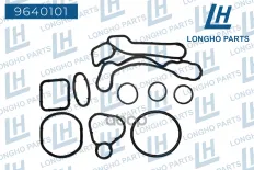 Комплект прокладок маслянного радиатора Opel/Chevrolet (9 пр.) Longho арт. 9640101
