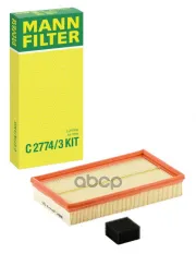 Фильтр воздушный MANN-FILTER C 2774/3 KIT (1058 022) MANN-FILTER арт. c2774/3kit