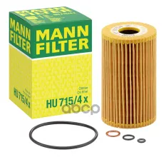 Фильтр масляный MANN-FILTER HU 715/4 x (11 42 1 432 097) MANN-FILTER арт. HU715/4X
