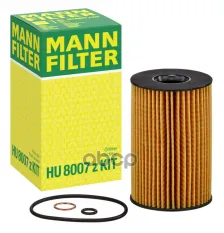 Фильтр масляный MANN-FILTER арт. HU8007ZKIT