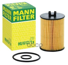 Фильтр масляный MANN-FILTER HU 612/1 x (266 180 00 09) MANN-FILTER арт. HU612/1X