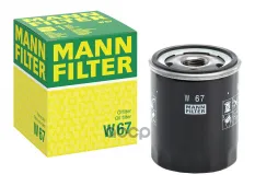 Фильтр масляный MANN-FILTER W 67 (000 180 28 10) MANN-FILTER арт. W67