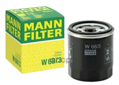 Фильтр масляный MANN-FILTER W 68/3 (1109 AZ) MANN-FILTER арт. W 68/3