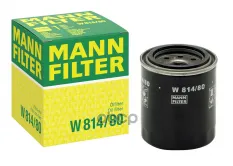 Фильтр масляный MANN-FILTER W 814/80 (15601-87305-000) MANN-FILTER арт. W81480