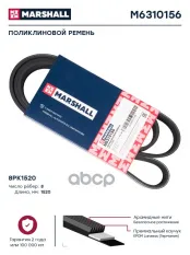 Поликлиновой ремень 8PK1520 (M6310156) MARSHALL арт. M6310156