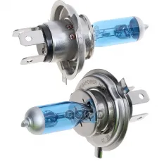 Лампа 12V H4 60/55W P43t бокс (2шт.) Blue White MEGAPOWER MEGAPOWER Automotive арт. 370-33-020