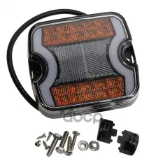 Фонарь задний универсальный светодиодный 12/24V c указателем поворота левый MEGAPOWER MEGAPOWER Automotive арт. 370-17-038
