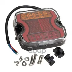 Фонарь задний универсальный светодиодный 12/24V c указателем поворота левый MEGAPOWER MEGAPOWER Automotive арт. 370-17-039