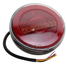 Фонарь задний универсальный светодиодный 12/24V c указателем стоп-сигнала MEGAPOWER MEGAPOWER Automotive арт. 370-17-042