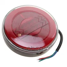 Фонарь задний универсальный светодиодный 12/24V c указателем стоп-сигнала MEGAPOWER MEGAPOWER Automotive арт. 370-17-043