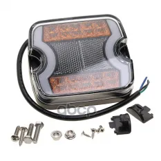 Фонарь задний универсальный светодиодный 12/24V c указателем поворота правый MEGAPOWER MEGAPOWER Automotive арт. 370-17-061